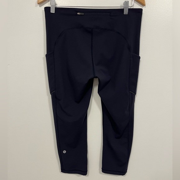 Lululemon Speed Up Crop 21" True Navy 10 - Picture 12 of 16